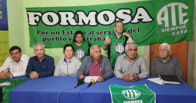 Formosa: paro de ATE por aumento salarial